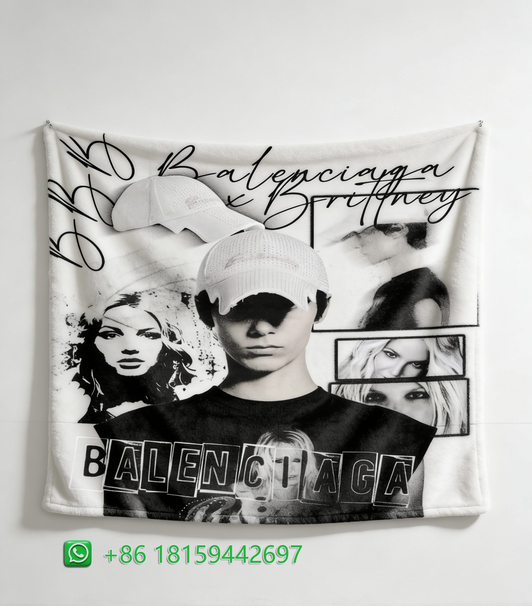 Balenciaga Throw Blankets